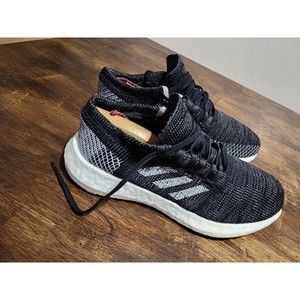 Adidas Women's PureBOOST GO Running Shoe Black/Grey Size 7.5